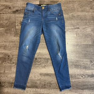 Democracy Jeans Women’s 4 Blue AB Technology Denim